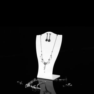 Acrylic Necklace & Earrings Display Stand Jewelry Holder