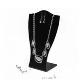 Acrylic Necklace & Earrings Display Stand Jewelry Holder