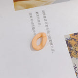 Acrylic Rubber Paint Chain Key Chain Buckle DIY Accessories 10pcs