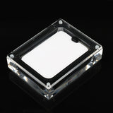 Acrylic Gem Stone Display Showcase Necklace Pendant Box 6pc/lot