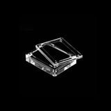 Acrylic Gem Stone Display Showcase Necklace Pendant Box 6pc/lot