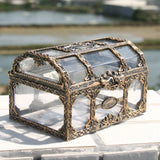 Acrylic Pirate Organizer Storage Box for Cosmetics Brush Jewelry