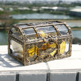 Acrylic Pirate Organizer Storage Box for Cosmetics Brush Jewelry
