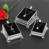 Acrylic Necklace Display Shelf Jewelry Holder Counter
