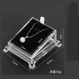 Acrylic Necklace Display Shelf Jewelry Holder Counter