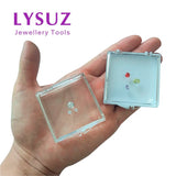 Acrylic Adhesive Gemstone Display Box - Small Gemstone Modeling