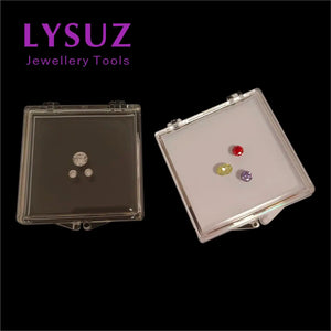 Acrylic Adhesive Gemstone Display Box - Small Gemstone Modeling
