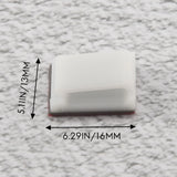 Adhesive Light Mounting Brackets - LED Light Strip Clips (100-Pack)