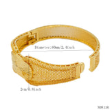 Dubai Cuff Bracelet African Bangle Ethiopian Jewelry N08116