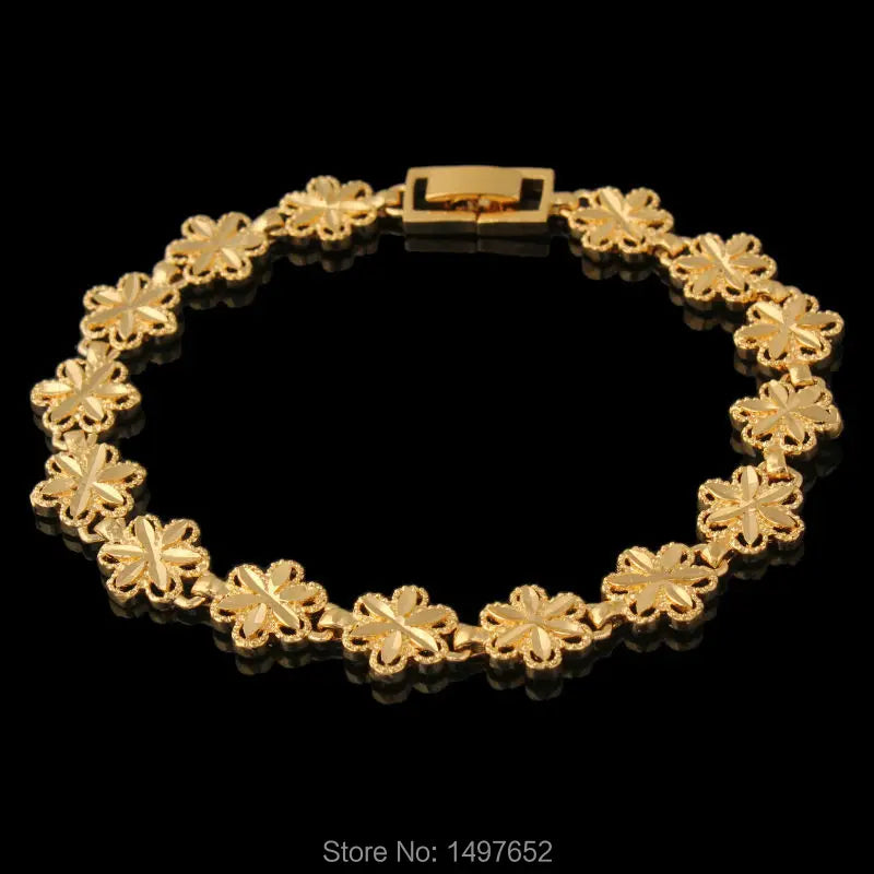 12MM Bracelet Women Men Plated Bracelets/Bangles African/Middle East