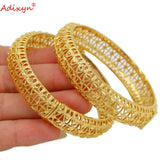 2PCS Ethiopian Bangles/Bracelets Dubai Jewelry