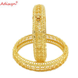 2PCS Ethiopian Bangles/Bracelets Dubai Jewelry