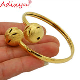 2PCS/Lot Bangles Women Balls Bangle&Bracelet Wedding Jewelry N12145