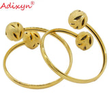 2PCS/Lot Bangles Women Balls Bangle&Bracelet Wedding Jewelry N12145
