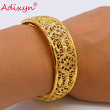 Hollow Bangle Cuff Bracelet for Women/Men Wide Jewelry N080817