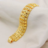 Luxury Dubai Chain Link Bracelets for Women Men Ethiopian Bangles