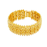 Luxury Dubai Chain Link Bracelets for Women Men Ethiopian Bangles