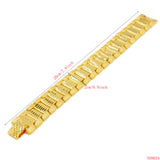 Luxury Dubai Chain Link Bracelets for Women Men Ethiopian Bangles
