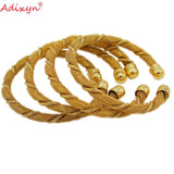4pcs Dubai Bangles Ethiopian Bride Bracelets N071036