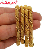 4pcs Dubai Bangles Ethiopian Bride Bracelets N071036