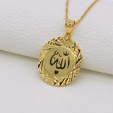 Allah Pendant Necklace Chain Muslim Islam Arab Jewelry
