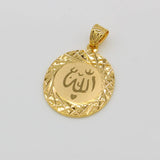 Allah Pendant Necklace Chain Muslim Islam Arab Jewelry