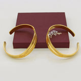 Dubai Bangles for Women Copper Bracelet Jewelry African Party