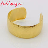 Dubai Width Women Bangles Copper Bracelet African Wedding Gift