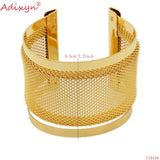 Dubai Hollow Bracelet Bangles Women African Middle east Arab Jewelry Wedding