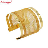Dubai Hollow Bracelet Bangles Women African Middle east Arab Jewelry Wedding