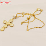Ethiopian Cross Pendant Necklace Habesha Africa Wedding N03157