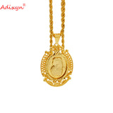 Arabic Charm Pendant Necklace for Men and Women