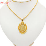 Arabic Charm Pendant Necklace for Men and Women