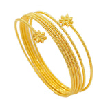 Dubai Bangles For Women African Ethiopian Bracelets Wedding Jewelry