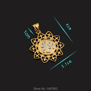 Islamic Pendant & Necklace Jewelry Muslim Classic Women Men