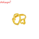 Copper Finger Ring for Women Men African Dubai Wedding Party