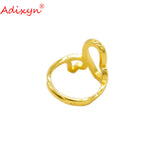 Copper Finger Ring for Women Men African Dubai Wedding Party
