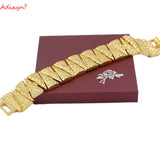Dubai Chain Link Bracelet African Ethiopian Wedding Jewelry
