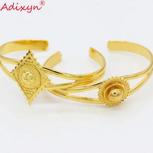 African Dubai Bangles for Women Bracelet Middle East Party N09051