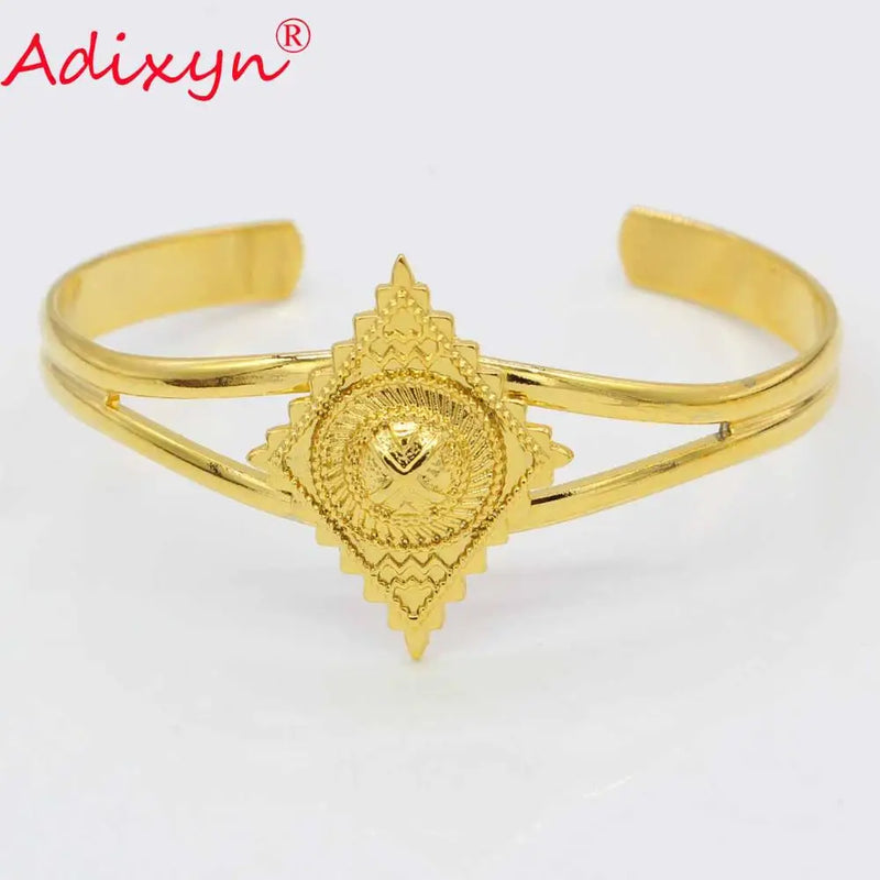 African Dubai Bangles for Women Bracelet Middle East Party N09051