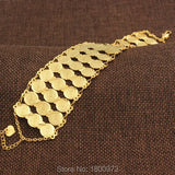 Money Wide Coin Bracelet African/Arab Jewelry