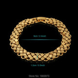 Wide 12MM Chain Link Bracelet for Men