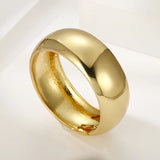 Punk Alloy Cuff Bracelets for Women Statement Jewelry Wide Bangle