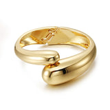 Geometric Cuff Bangles for Women - Punk Zinc Alloy Bracelet