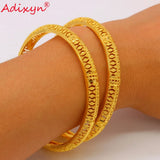 Two PCS Dubai Bracelets 24k Ethiopian/African/Sudan/Israel/India Jewelry