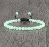 Adjustable Mini Beads Chalcedony Bracelet Yoga Healing Jewelry