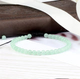 Adjustable Mini Beads Chalcedony Bracelet Yoga Healing Jewelry