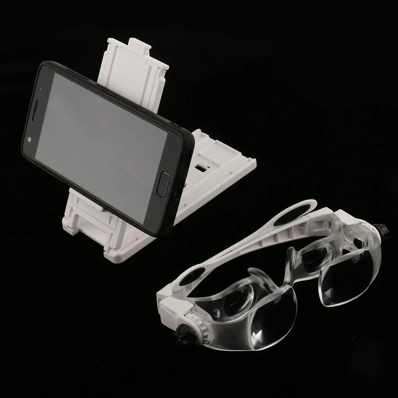 Adjustable Magnifying Glass Head Glass