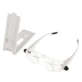 Adjustable Magnifying Glass Head Glass