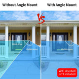 Adjustable Angle Doorbell Bracket for Household - Left and Right